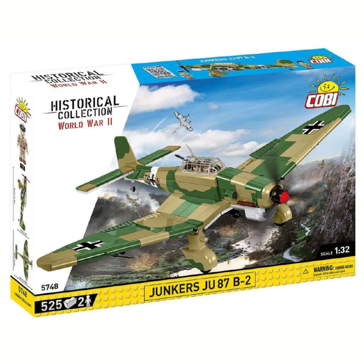 World War 2 – Junkers Ju 87 B-2 (525 Piece Kit)