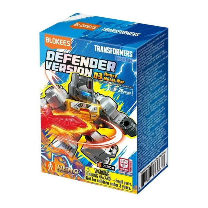Blind Box - Transformers Defender Version 03 Heavy Metal War
