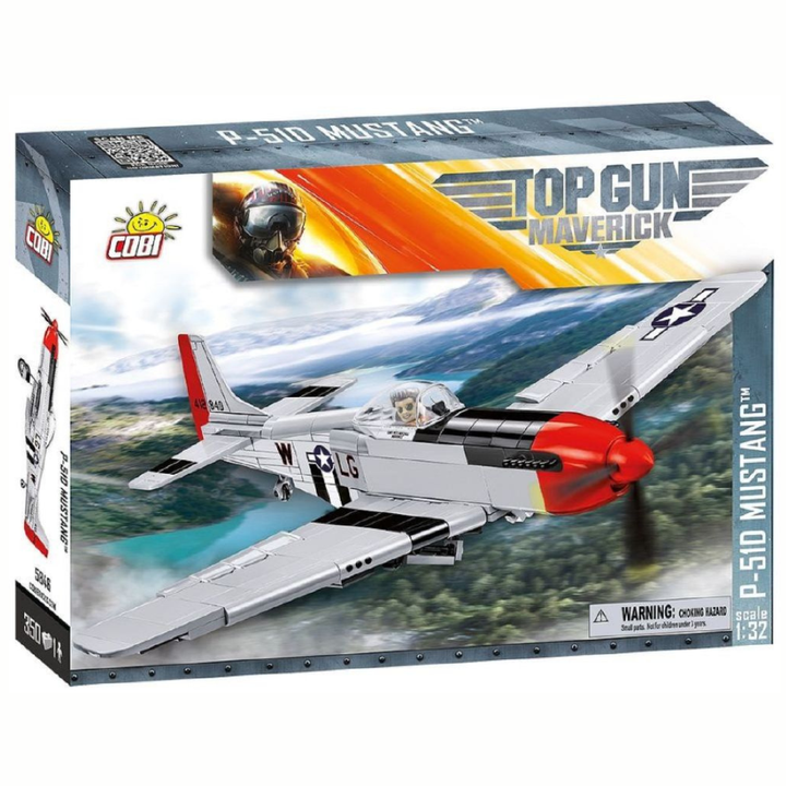 Top Gun – Mustang P-51D (350 Piece Kit)