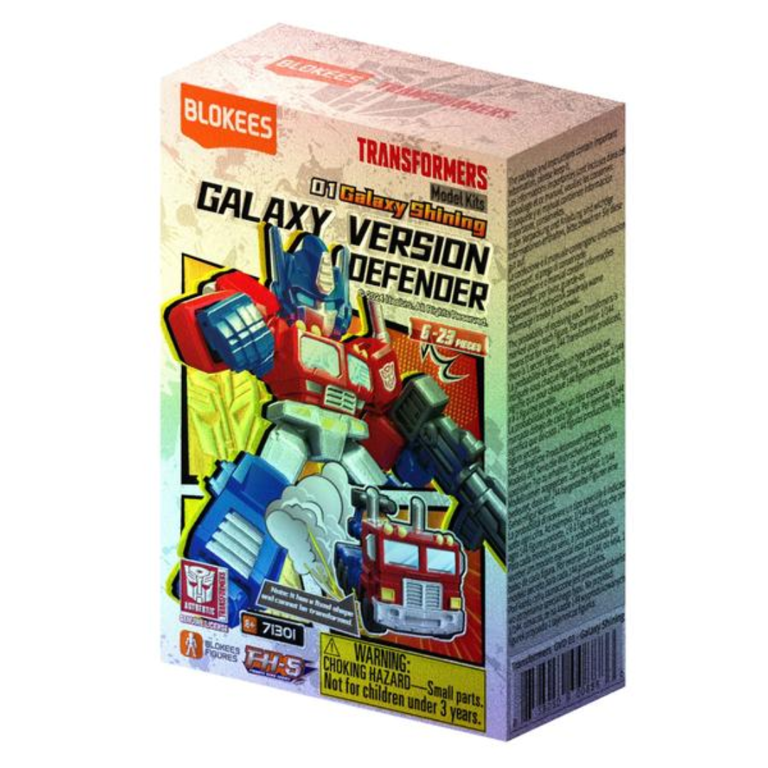 Blokees Transformers Defender Version 01 Shattered Alliance