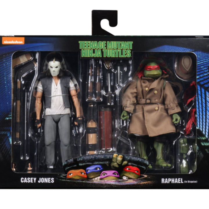 CASEY JONES &amp; RAPHAEL TMNT DISGUISE 2 – 7″ ACTION FIGURE