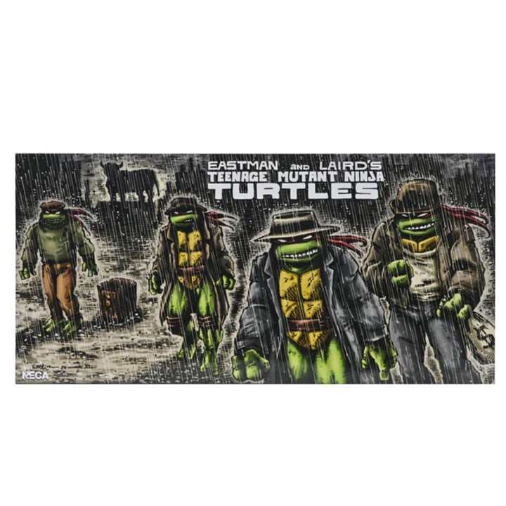 TMNT (MIRAGE COMICS) GANGSTER TURTLES 4-PACK – 7″ SCALE ACTOIN FIGURES