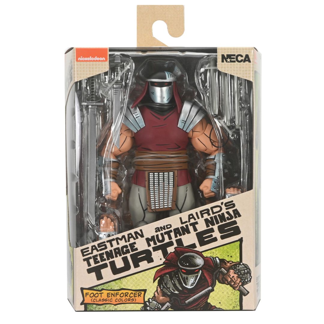 TMNT FOOT ENFORCER (CLASSIC COLORS) MIRAGE COMICS 7″ SCALE ACTION FIGURE