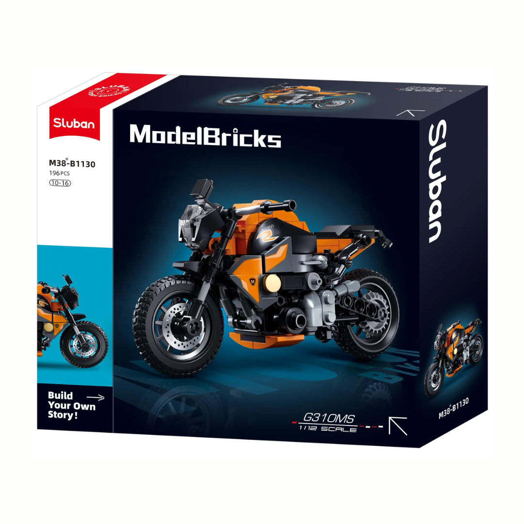 MB MOTOR BIKE G310MS SCALE 1:2 196 PCS