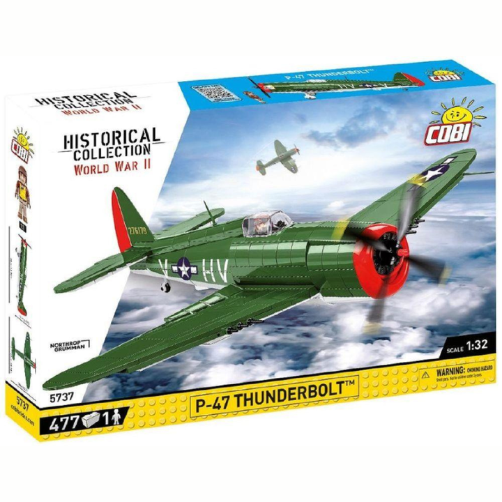 World War 2 – P-47 Thunderbolt (475 Piece Kit)
