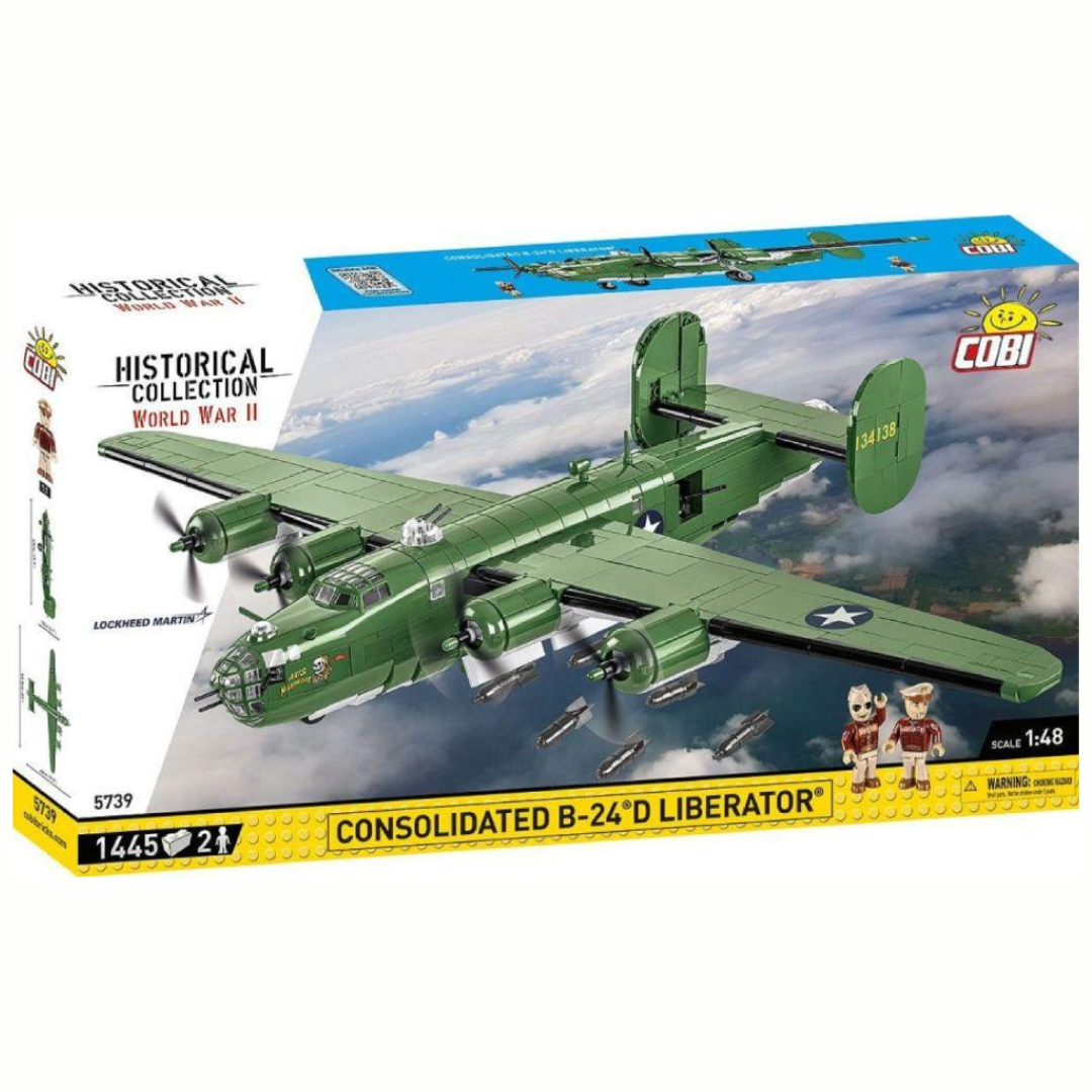 World War 2 – Consolidated B-24D Liberator (1413 Piece Kit)