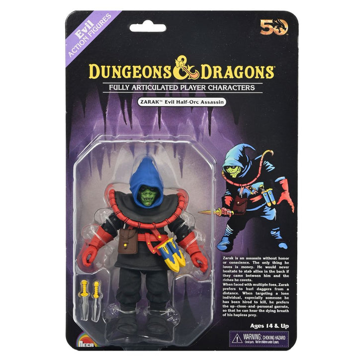 DUNGEONS &amp; DRAGONS – ZARAK 50TH ANNIVERSARY 7″ SCALE ACTION FIGURE