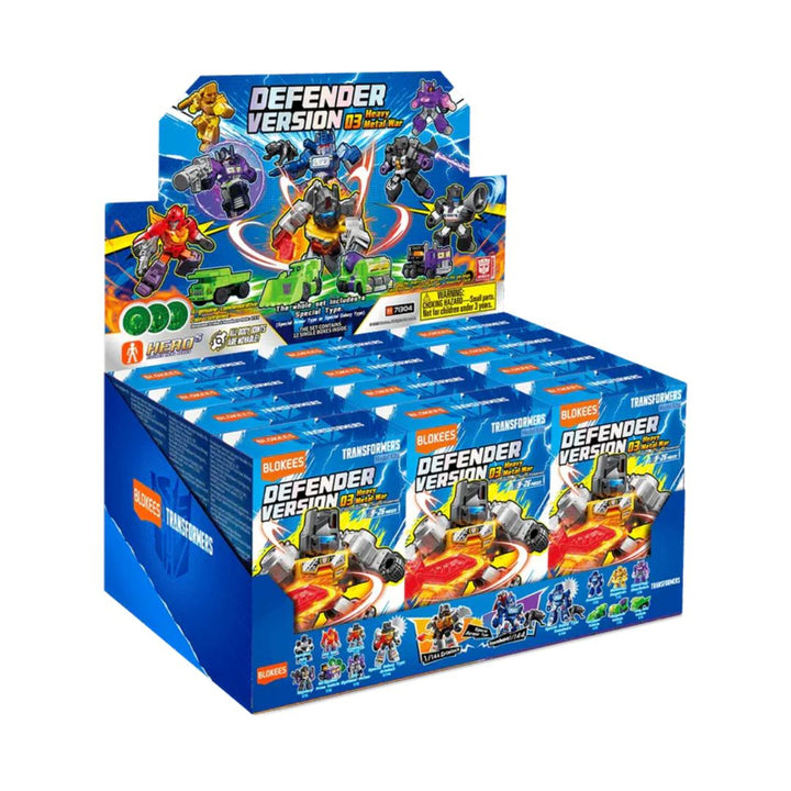 Transformers Defender Version 03 Heavy Metal War Full Set of 12