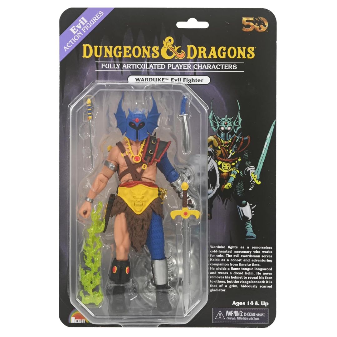 DUNGEONS &amp; DRAGONS – WARDUKE 50TH ANNIVERSARY 7″ SCALE ACTION FIGURE