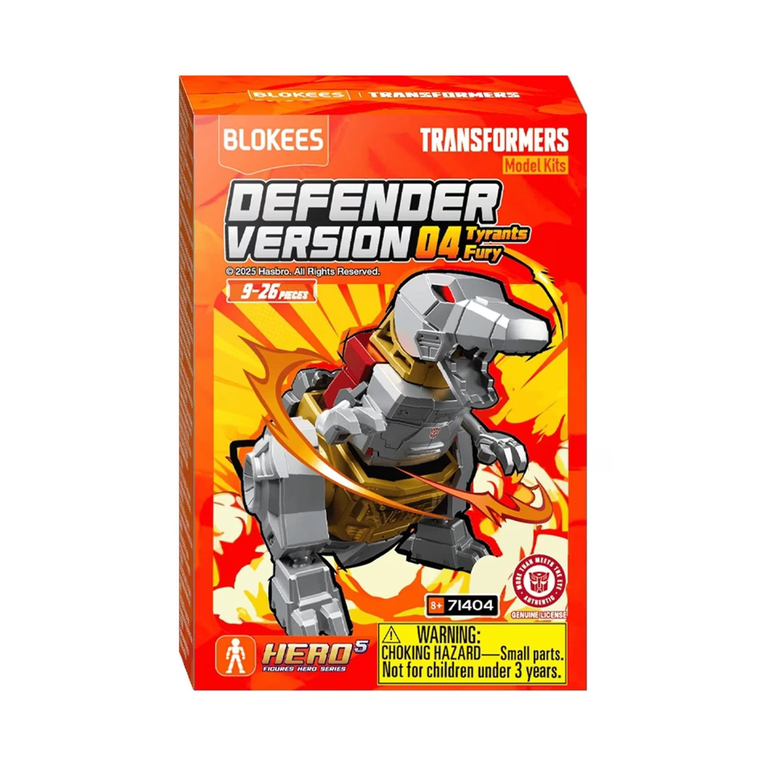 Blind Box - Transformers Defender Version 04 Tyrants Fury