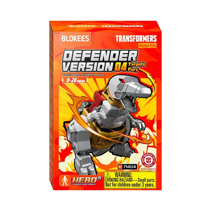 Blind Box - Transformers Defender Version 04 Tyrants Fury