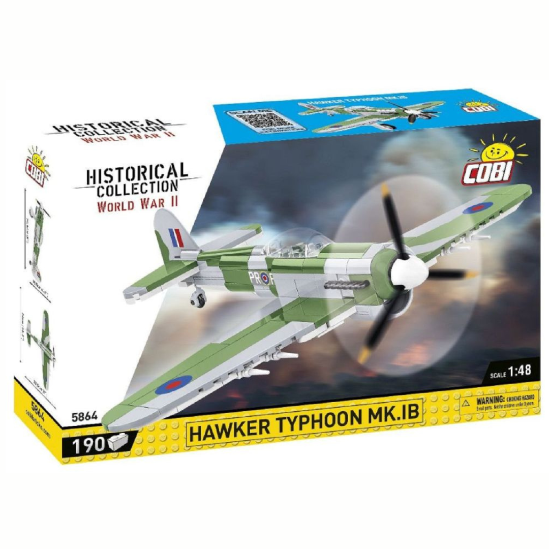 World War 2 – Hawker Typhoon Mk.1B (190 Piece Kit)