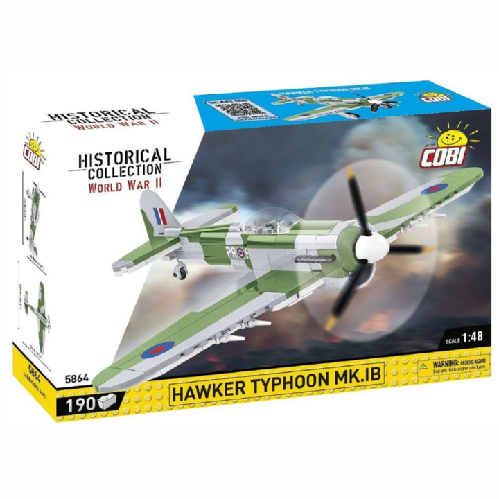 World War 2 – Hawker Typhoon Mk.1B (190 Piece Kit)