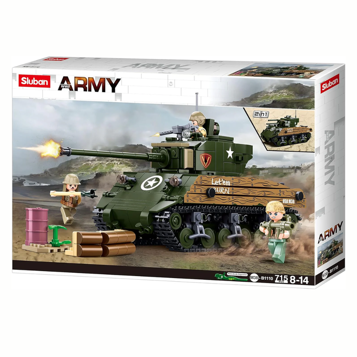 WW2 M4A3 MEDIUM TANK 715 PCS