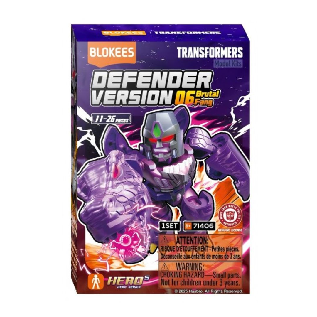 Blind Box - Transformers Defender Version 06 Brutal Fang