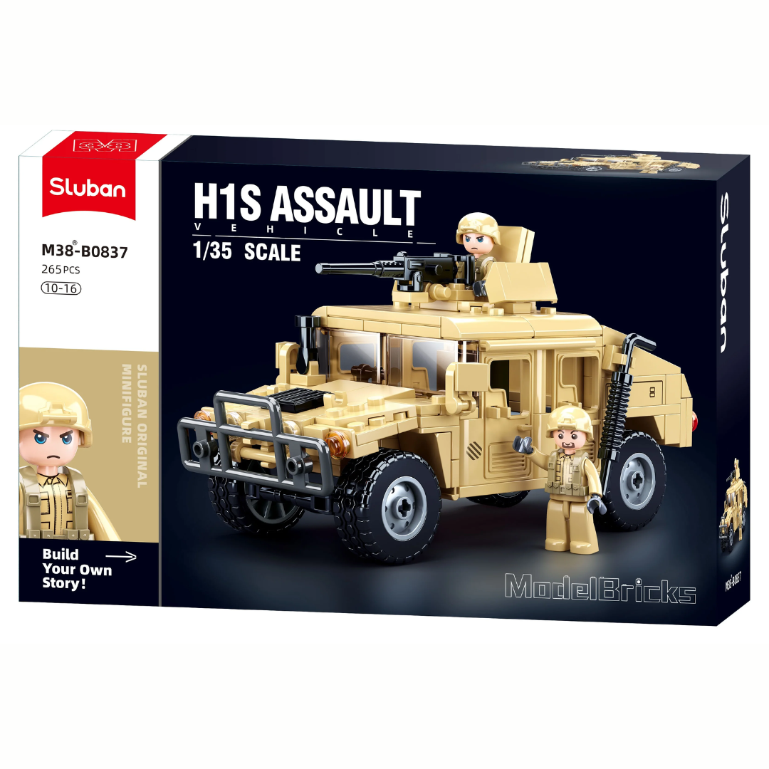 Hummer H2 Assault Vehicle 265 Pcs