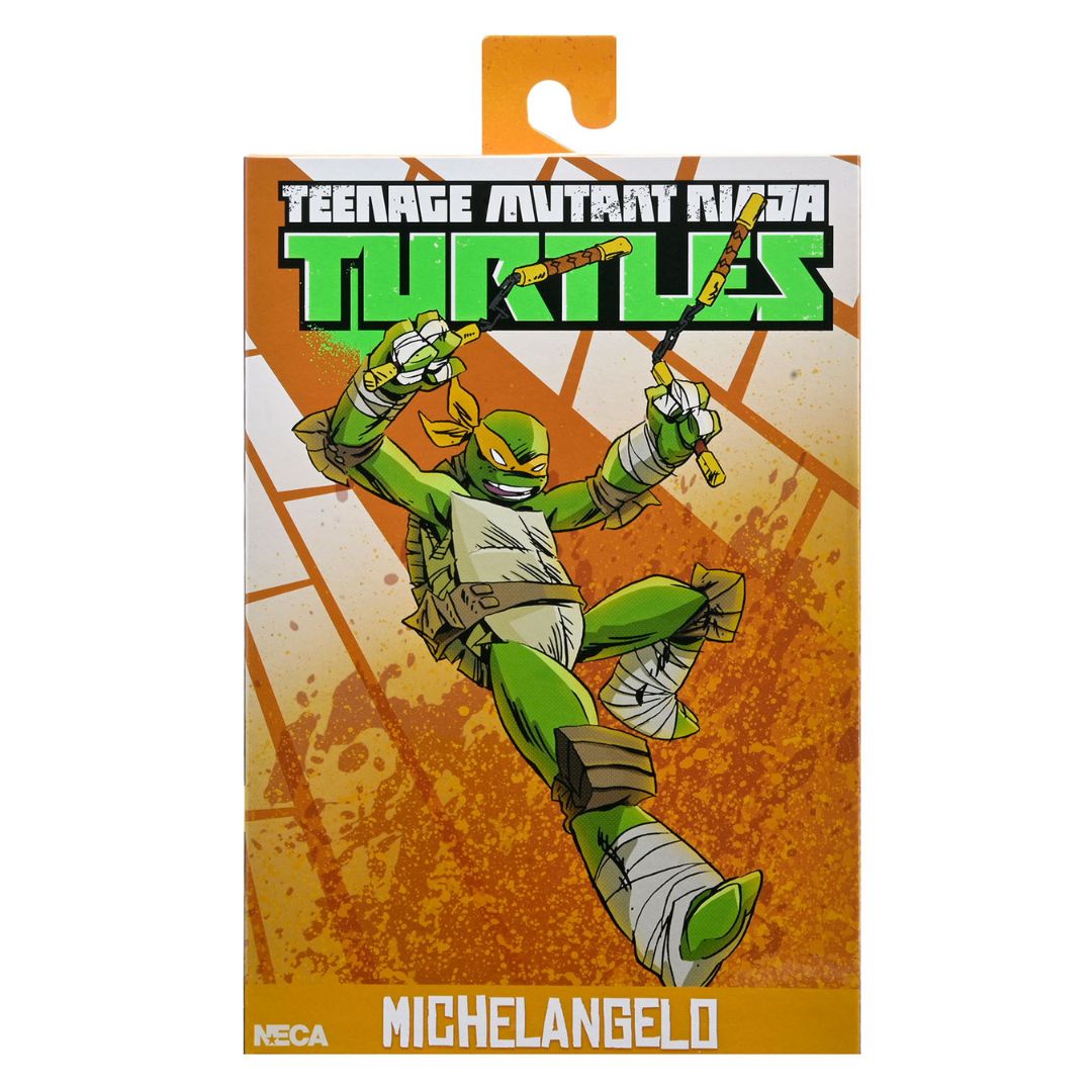 TMNT (2012 CARTOON) ULTIMATE MICHELANGELO 7″ SCALE ACTION FIGURE
