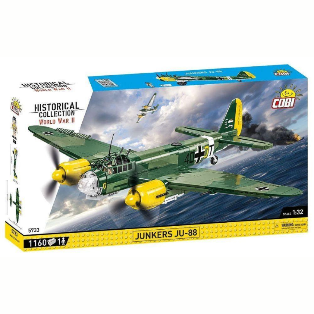 World War 2 – Junkers Ju-88 (1160 Piece Kit)