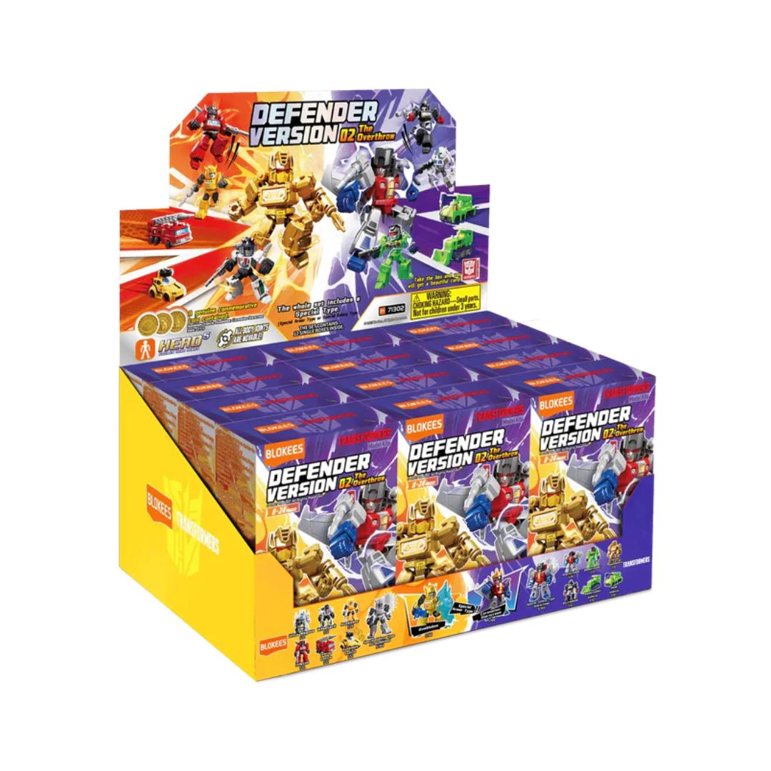 Blokees Transformers Defender Version 02 The Overthrow