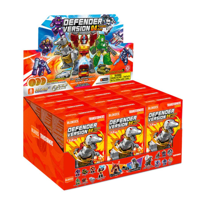 Blokees Transformers Defender Version 04 Tyrants Fury Full Set of 12
