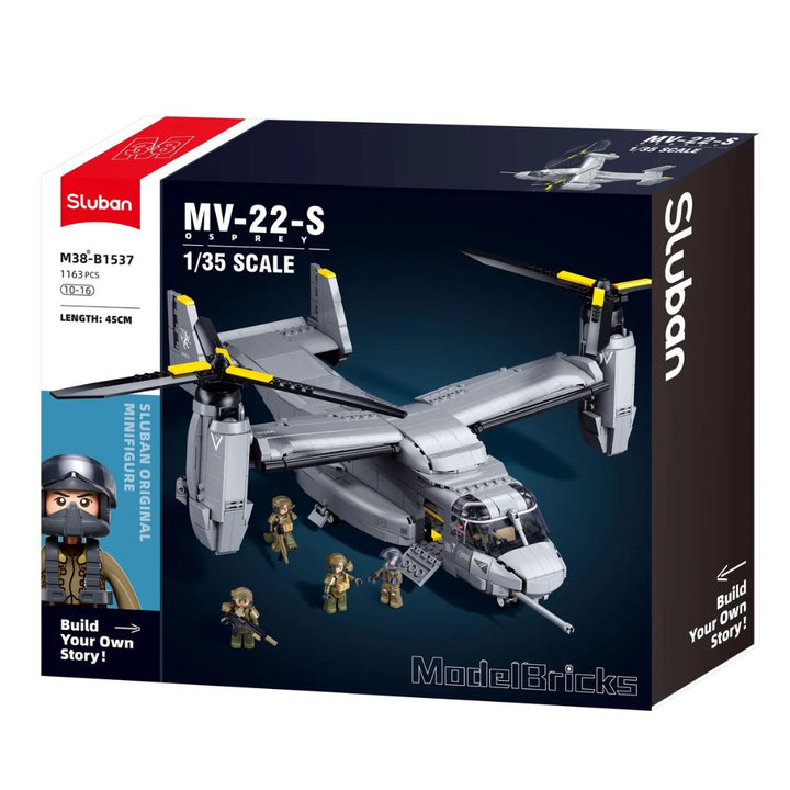 MV-22 OSPREY SCALE 1:44 1142 PCS