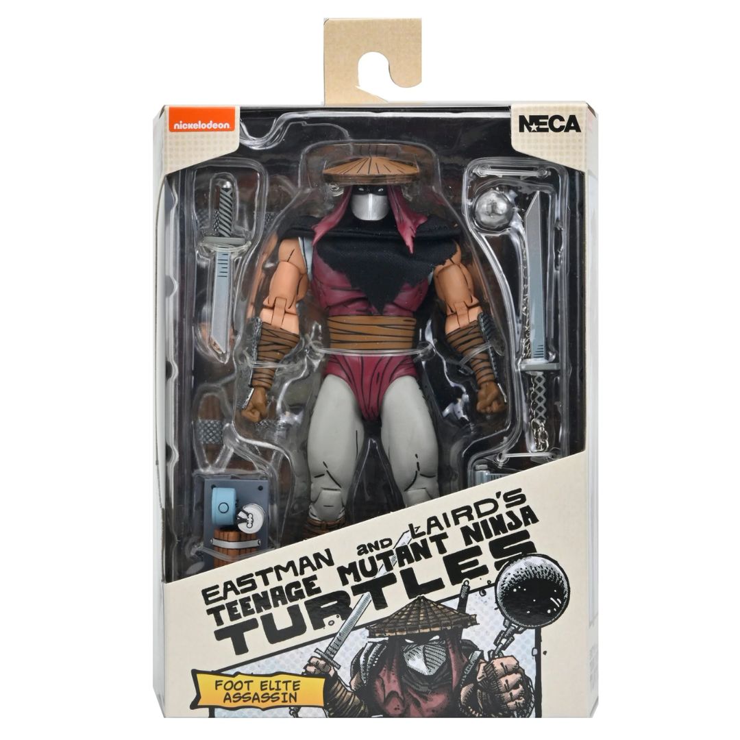 TMNT FOOT ASSASSIN CLASSIC COLOURS (MIRAGE COMICS) – 7″ SCALE ACTION FIGURE