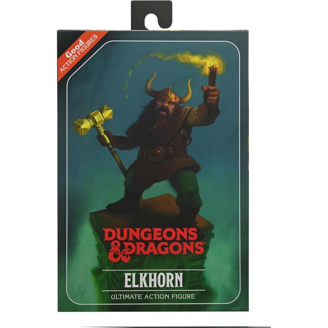 DUNGEONS &amp; DRAGONS- ULTIMATE ELKHORN THE GOOD DWARF FIGHTER