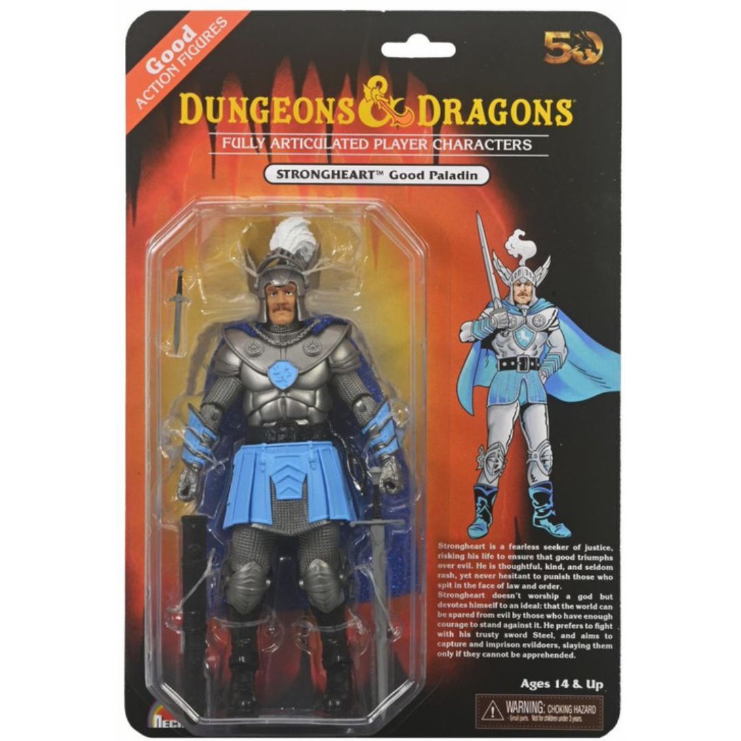 DUNGEONS &amp; DRAGONS STRONGHEART 7″ SCALE ACTION FIGURE 50TH ANNIVERSARY EDITION
