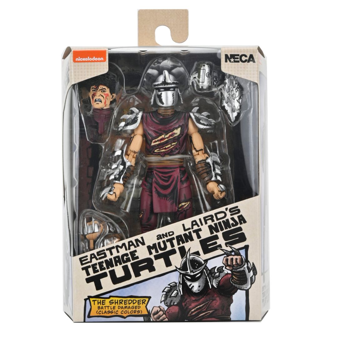 TMNT BATTLE DAMAGED SHREDDER (MIRAGE COMICS) – 7″ SCALE ACTION FIGURE