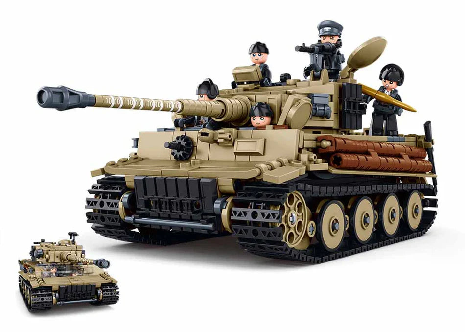 Sluban - Tiger Tank Scale 1:35 941 Pcs