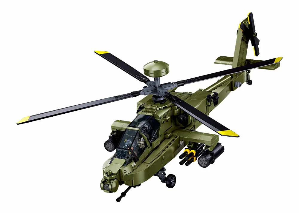 AH-64D APACHE SCALE 1:44 728 PCS