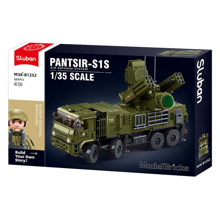 B1252 PANTSIR-S1S 669 Pcs
