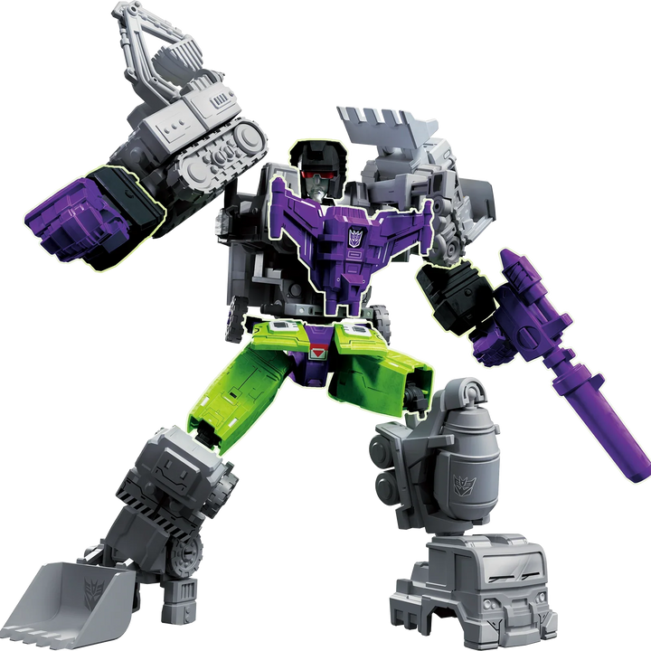 Transformers Defender Version Devastator Kits Combining Accessory