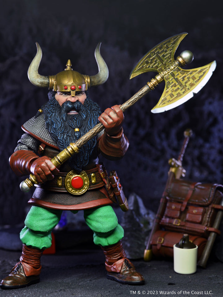 DUNGEONS &amp; DRAGONS- ULTIMATE ELKHORN THE GOOD DWARF FIGHTER