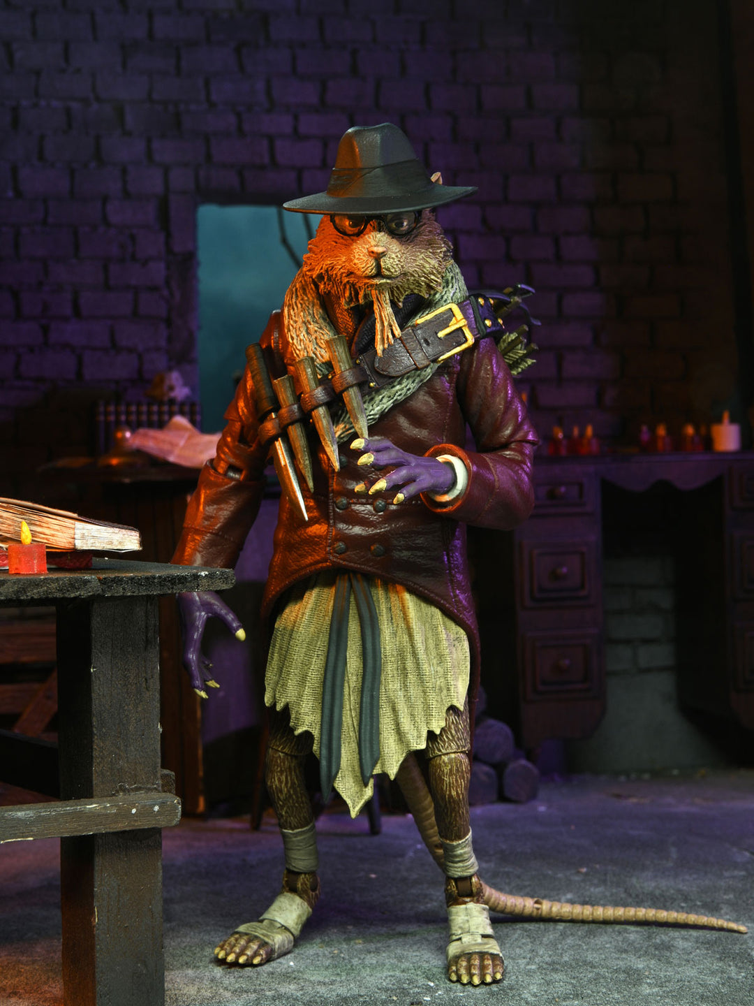 TMNT SPLINTER AS VAN HELSING UNI. MONSTER X 7″ ACTION FIGURE