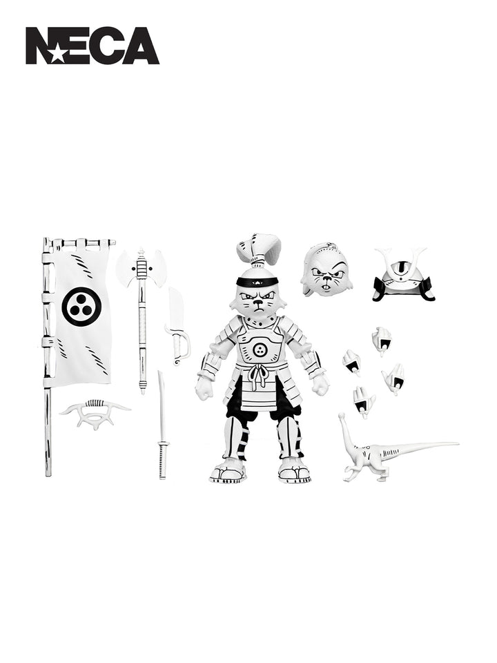 SAMURAI USAGI YOJIMBO BLACK &amp; WHITE – 7″ SCALE ACTION FIGURE