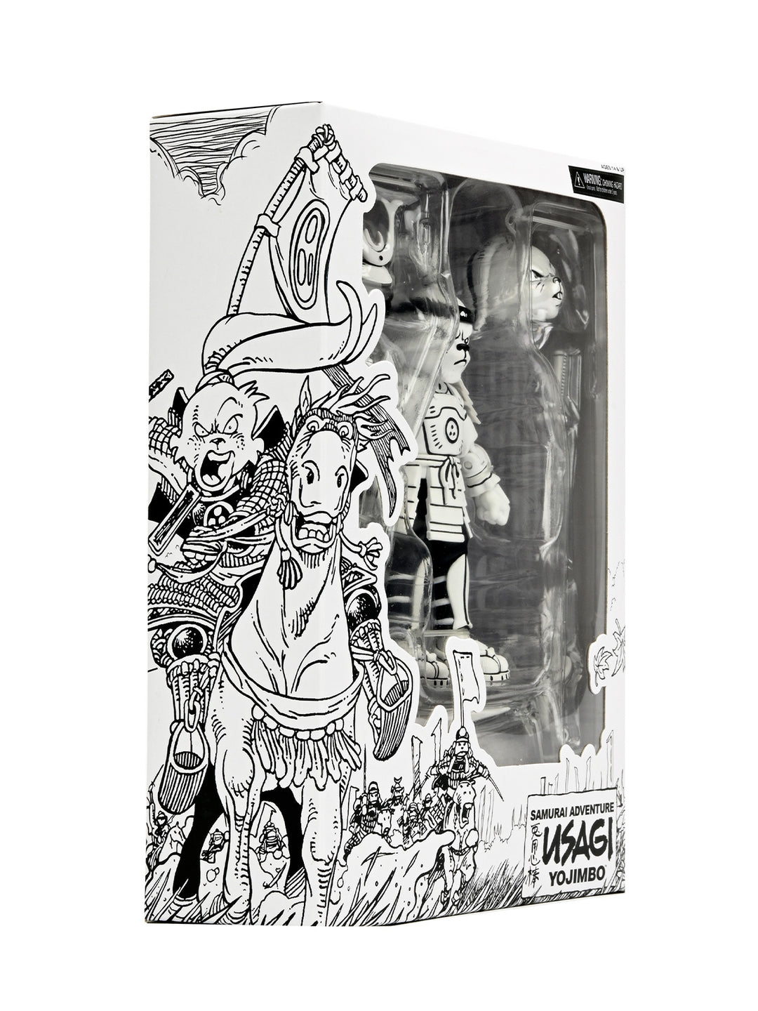 SAMURAI USAGI YOJIMBO BLACK &amp; WHITE – 7″ SCALE ACTION FIGURE