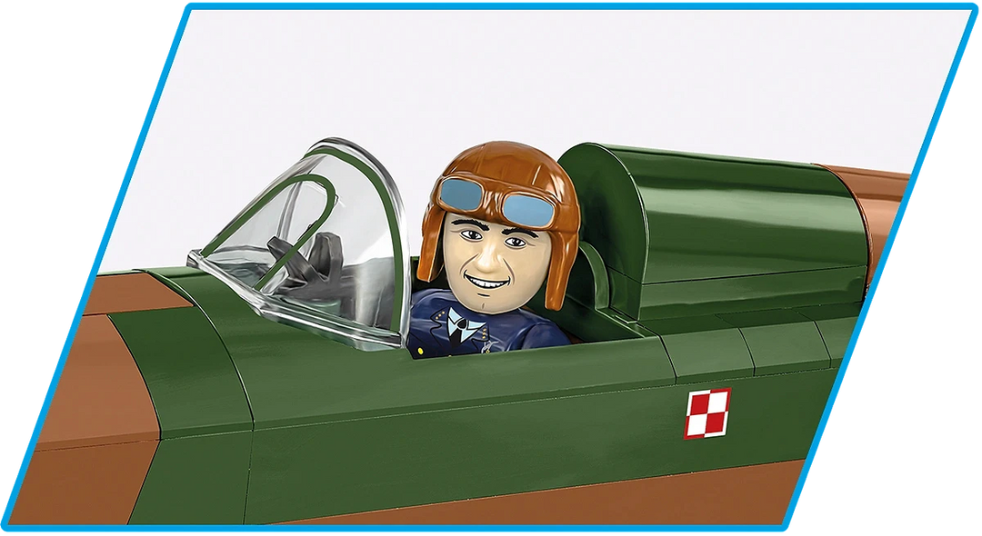 World War 2 – Hawker Hurricane (NO.302) Brick Kit (373 Pieces)