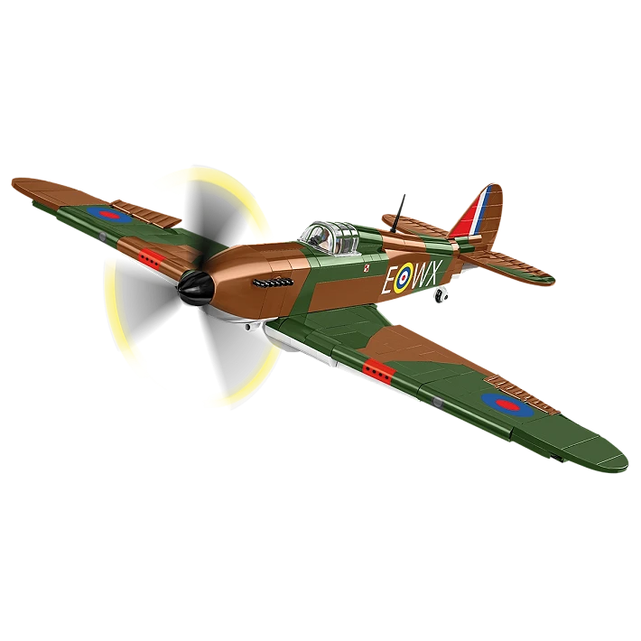 World War 2 – Hawker Hurricane (NO.302) Brick Kit (373 Pieces)