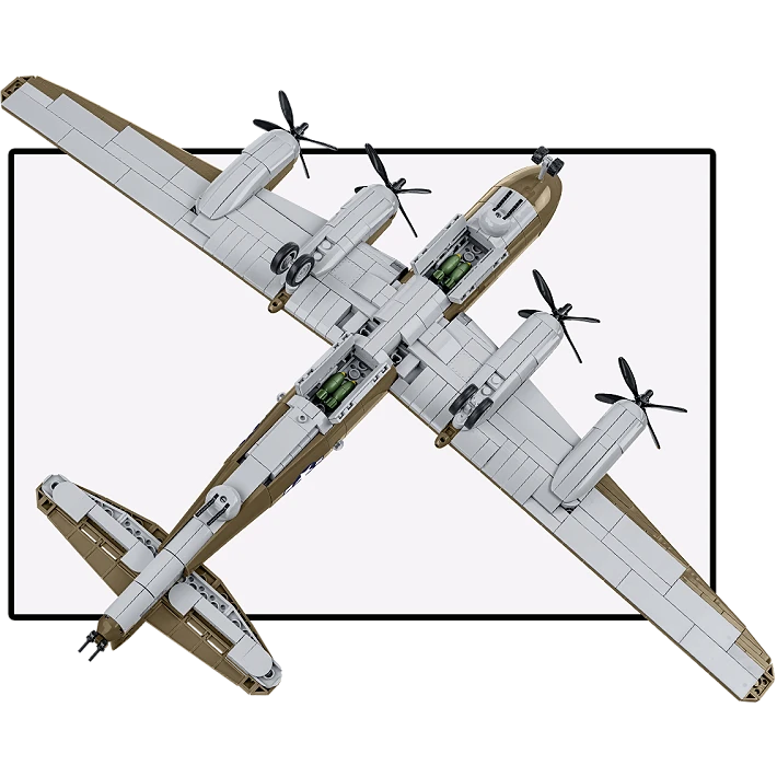 World War 2 – Boeing B-29 Superfortress Brick Kit (1050 Pieces