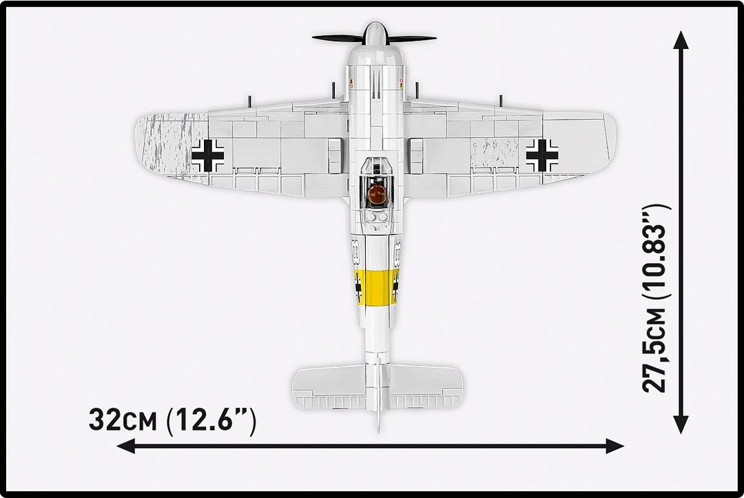 World War 2 – Focke Wulf FW 190 A-4 Brick Kit (365 Pieces)