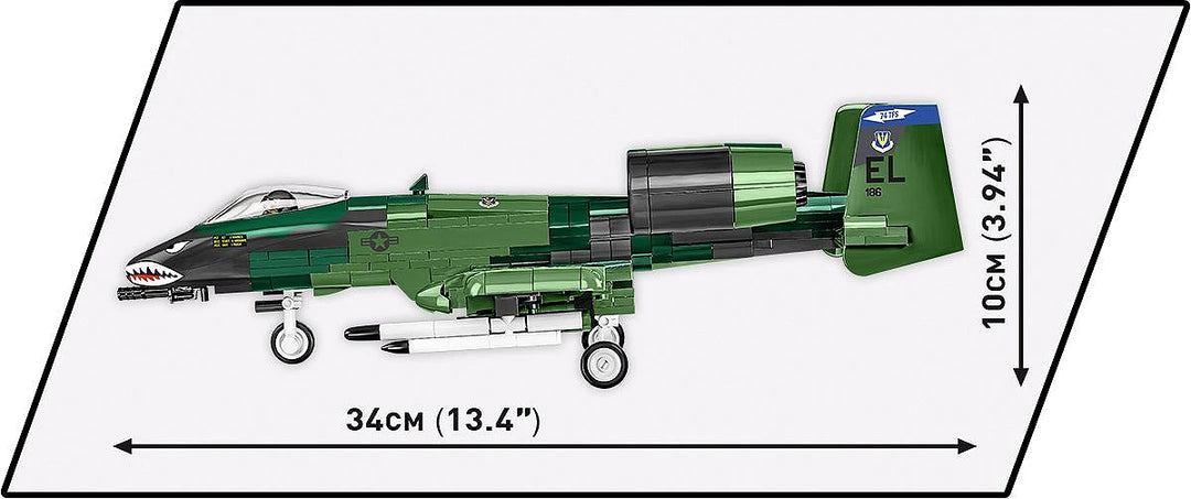 Armed Forces – A-10 Thunderbolt II Warthog (667 Piece Kit)
