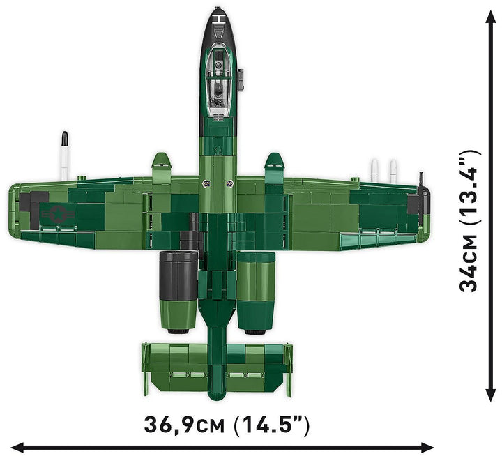 Armed Forces – A-10 Thunderbolt II Warthog (667 Piece Kit)