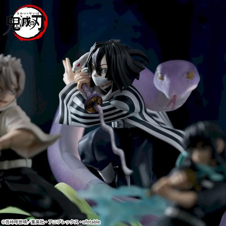 Demon Slayer: Kimetsu No Yaiba: Xross Link Figure Obanai Iguro -Hashira Training Arc