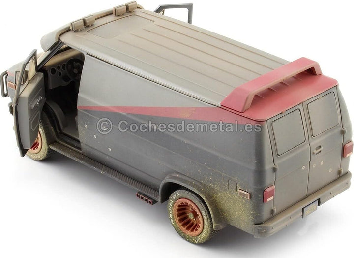1:24 A Team 1983 GMC Vandura with Bullet Holes