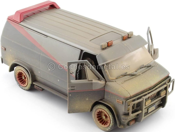 1:24 A Team 1983 GMC Vandura with Bullet Holes
