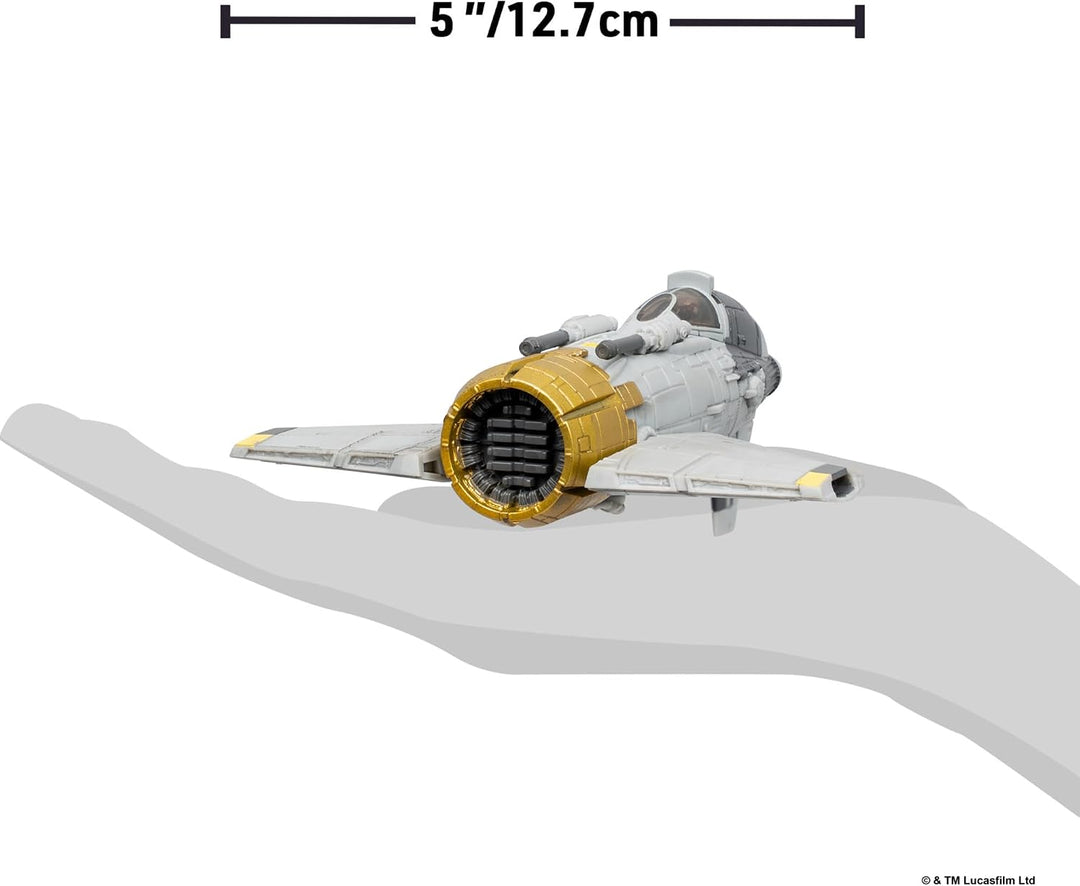 Star Wars Micro Galaxy Squadron Fiend Fighter - Seatos - 5 inch Vehicle and Figure Set