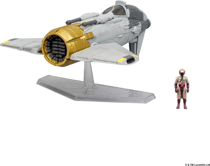 Star Wars Micro Galaxy Squadron Fiend Fighter - Seatos - 5 inch Vehicle and Figure Set