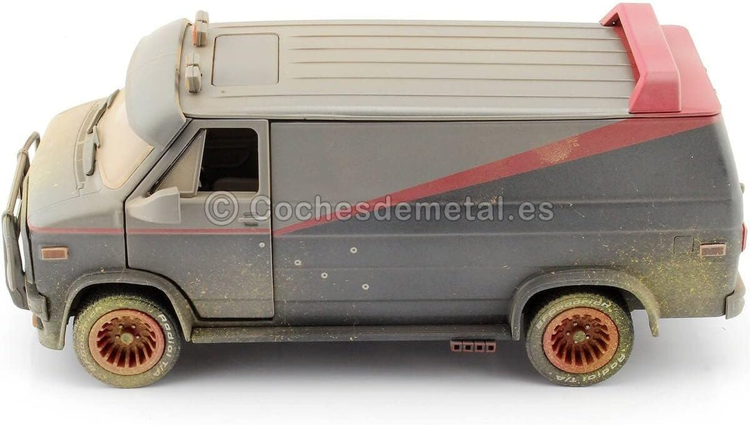1:24 A Team 1983 GMC Vandura with Bullet Holes
