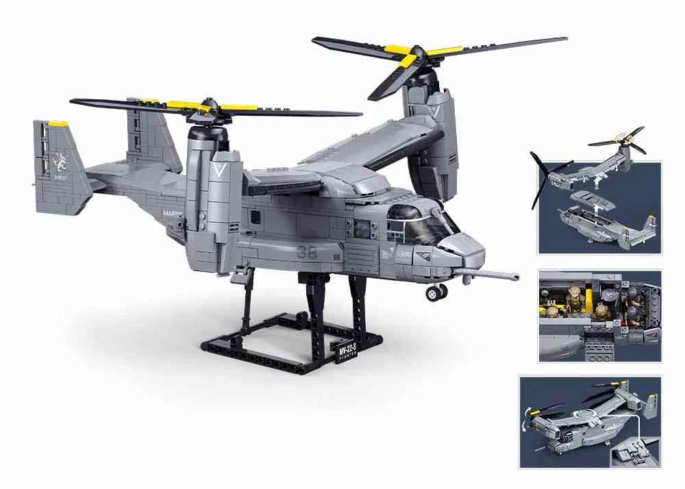 MV-22 OSPREY SCALE 1:44 1142 PCS